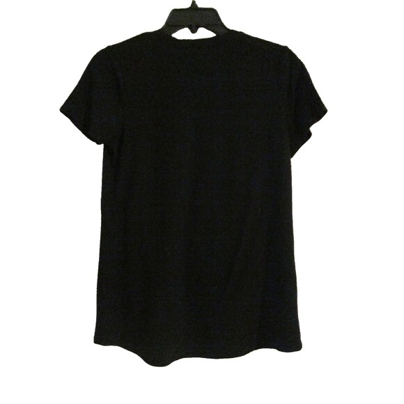 Wonder Woman Black Soft Stretchy Short Sleeve T-Shirt Women's Size Medium Tee To - Picture 4 of 4